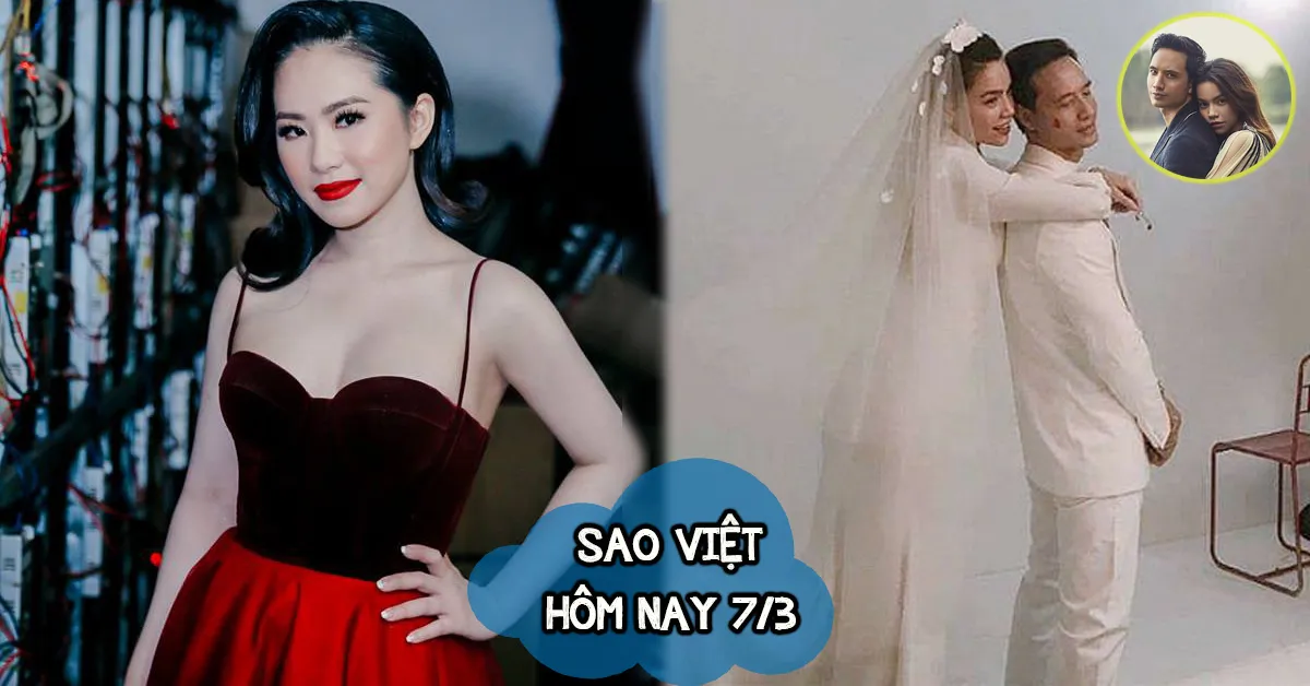 Sao Việt hôm nay 7/3: Lương Bích Hữu tái xuất khác lạ, Hồ Ngọc Hà-Kim Lý lộ ảnh cưới?