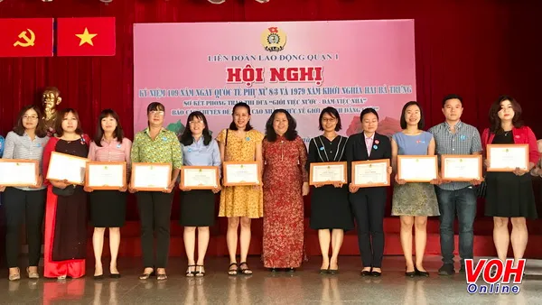 Hơn 31.500 phụ nữ đạt danh hiệu 2 giỏi 