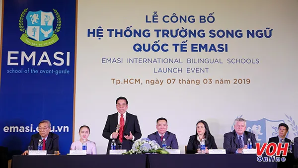 TPHCM: Ra mắt Hệ thống Trường Song ngữ Quốc tế EMASI
