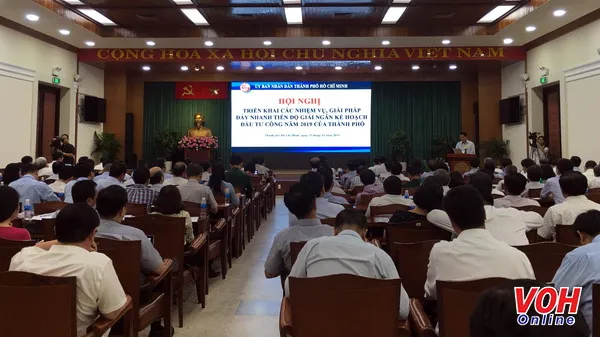 TPHCM tìm giải pháp đẩy nhanh tiến độ giải ngân kế hoạch đầu tư công