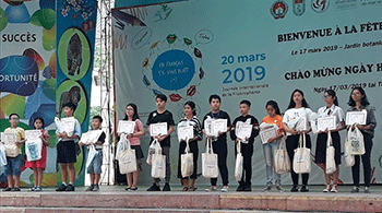 Hơn 3.000 học sinh tham gia ngày hội quốc tế Pháp ngữ