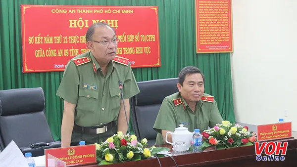 Công an 9 tỉnh, thành phối hợp triệt phá 83 băng nhóm tội phạm ở các địa bàn giáp ranh