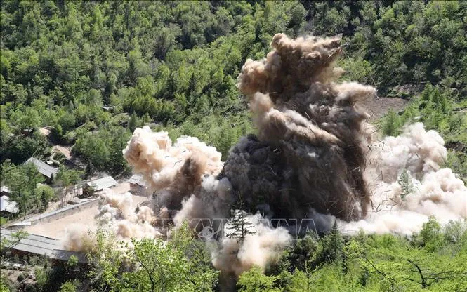 Triều Tiên: Động đất cường độ 2,8 gần bãi thử hạt nhân Punggye-ri 