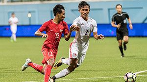 Kết quả vòng loại U23 châu Á 2020 ngày 22/3: Singapore hoà Hồng Kông trận mở màn