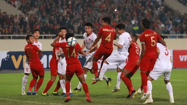 U23 Việt Nam bùng nổ cảm xúc sau khi phá lưới U23 Indonesia