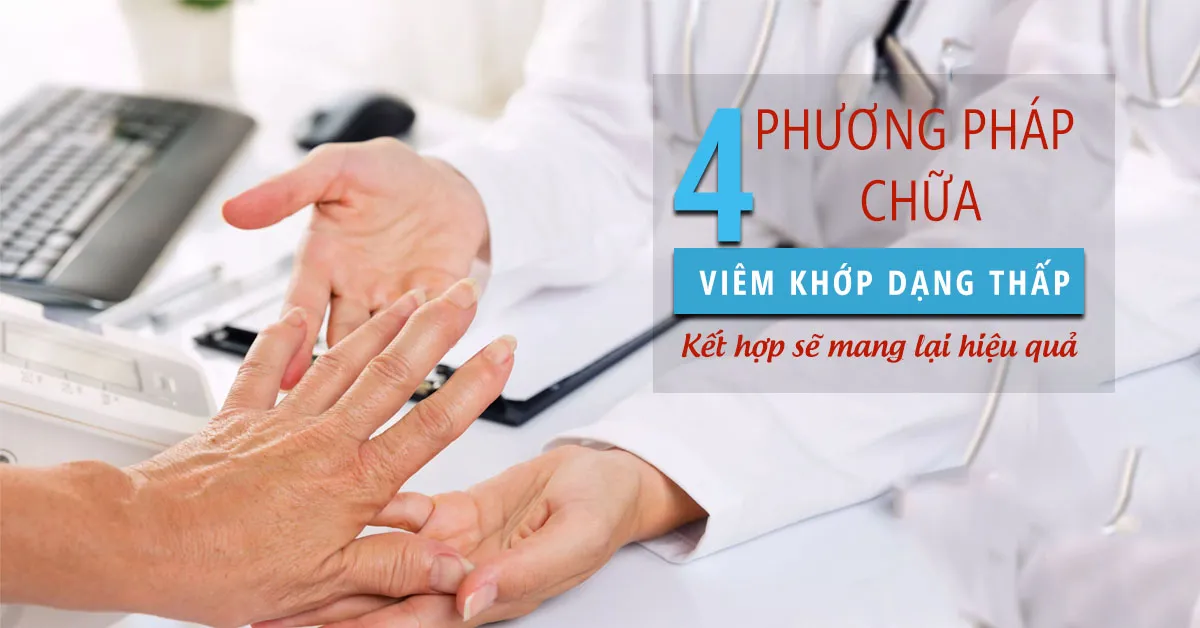 Điều trị viêm khớp dạng thấp sao hiệu quả nhất?