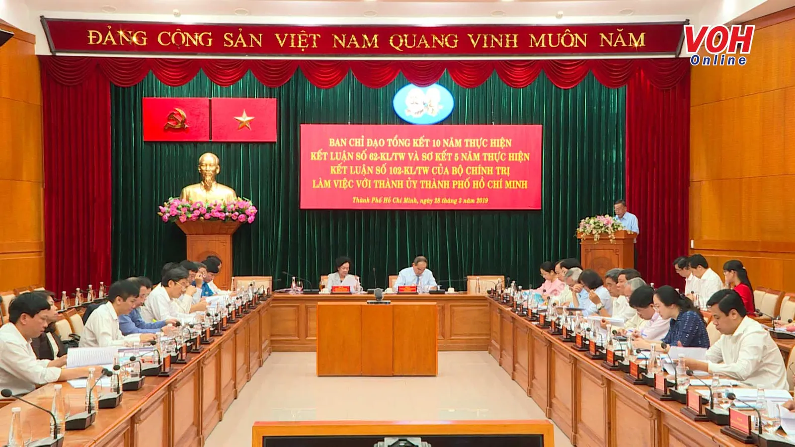 Đoàn kiểm tra của Ban chỉ đạo Trung ương làm việc tại TPHCM