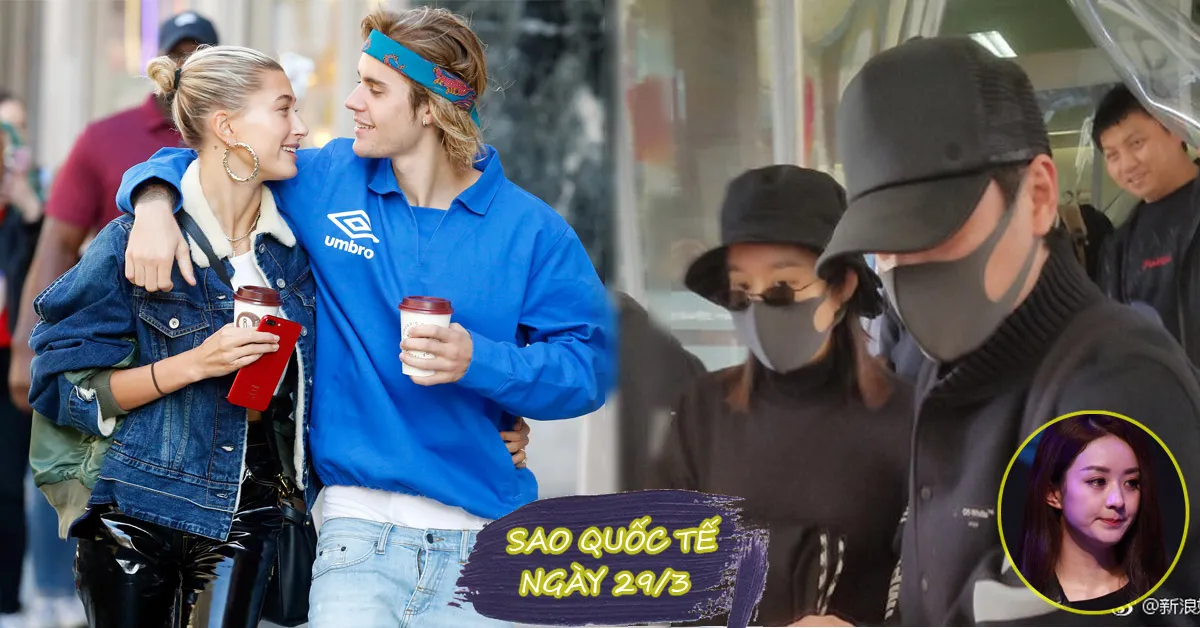 Sao quốc tế ngày 28/3: Justin Bieber lên tiếng bảo vệ vợ, Triệu Lệ Dĩnh bị trầm cảm sau sinh?