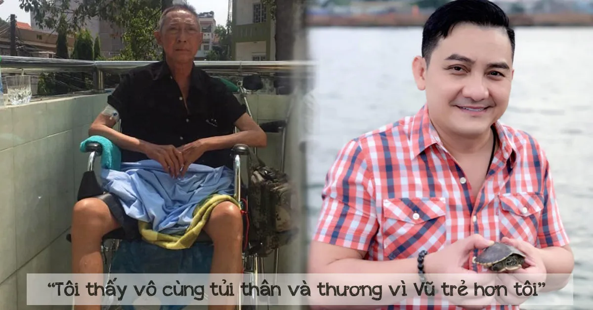 Bệnh tình đang trở nặng, Lê Bình vẫn ngậm ngùi tiếc thương trước sự ra đi của Anh Vũ
