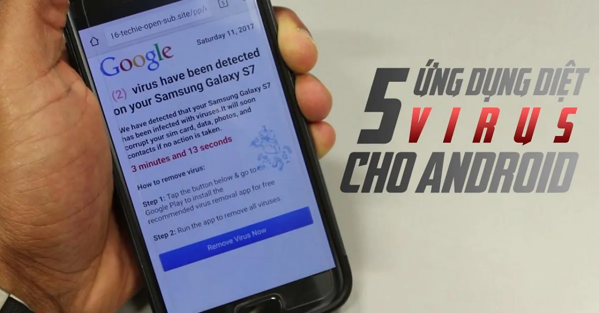 Top 5 ứng dụng diệt virus cho Android tốt nhất năm 2024