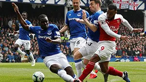 Kết quả Ngoại hạng Anh tối 7/4: Thua Everton, Arsenal lỡ cơ hội vào Top 3