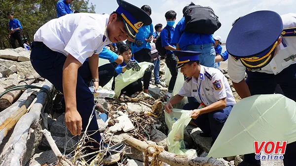 Tuổi trẻ Bộ Tư Lệnh Vùng Cảnh sát biển 3 tham gia Hội trại truyền thống Tuổi trẻ giữ biển