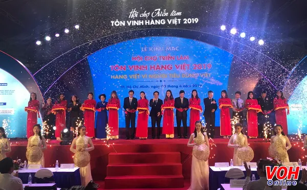 200 doanh nghiệp tham dự hội chợ Tôn vinh hàng Việt năm 2019