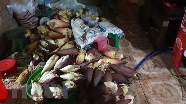 Phát hiện hơn 2 tấn ngó sen, chuối bào... ngâm chất tẩy trắng, hàn the