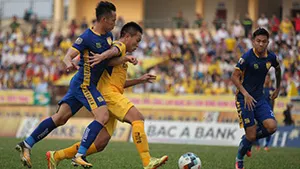 Kết quả V-League 2019 ngày 14/4: SLNA đá bại Thanh Hóa trong trận derby Bắc trung bộ