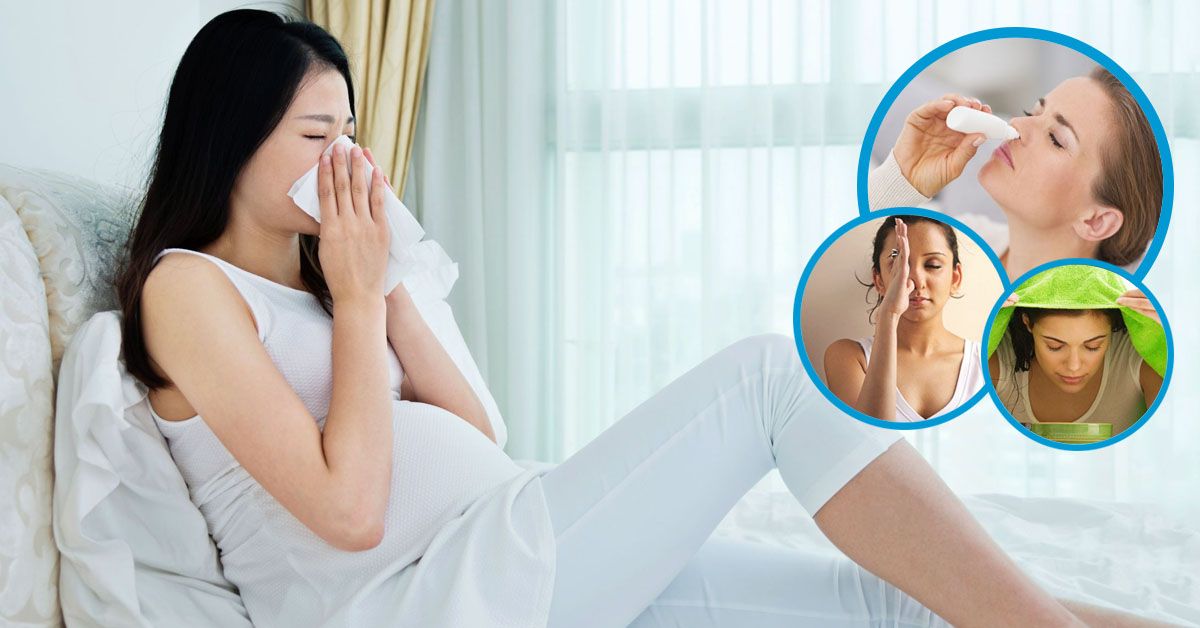 12 cách trị nghẹt mũi cho bà bầu không cần dùng thuốc