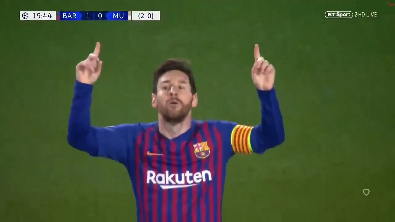 Video Cup C1 đêm qua 17/4: Messi lập cú đúp, Barca thắng dễ MU vào bán kết