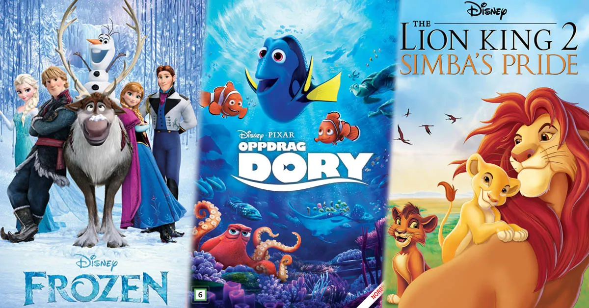 Top 31 phim hoạt hình Disney hay nhất gắn liền với tuổi thơ