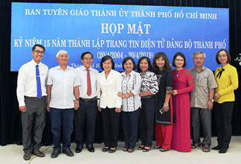 Trang tin điện tử Đảng bộ TP kỷ niệm 15 năm thành lập