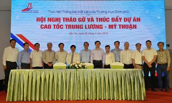 Dự án cao tốc Trung Lương – Mỹ Thuận: Tăng tốc tháo gỡ để đúng hẹn thông tuyến vào năm 2020