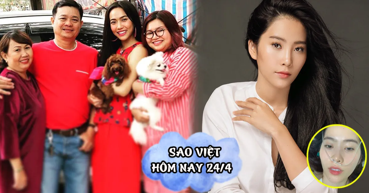 Sao Việt hôm nay 24/4: Diệu Nhi mua nhà cho bố mẹ, Nam Em livestream dù đang nhập viện, thở oxy