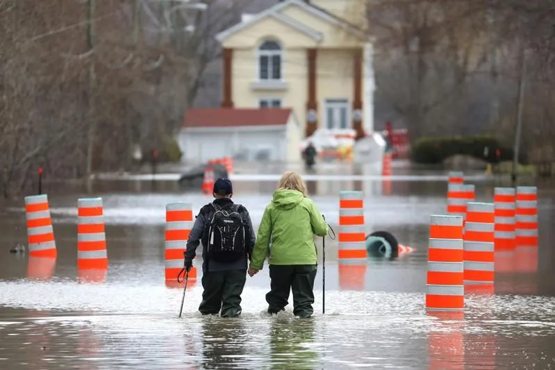 Canada: Thủ đô Ottawa ban bố tình trạng khẩn cấp vì mưa lớn và nguy cơ vỡ đập thủy điện