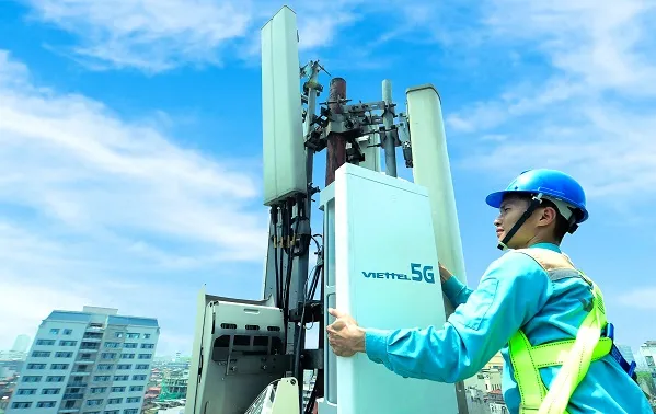 Trạm phát phát sóng 5G đầu tiên đặt tại Hà Nội thử nghiệm thành công