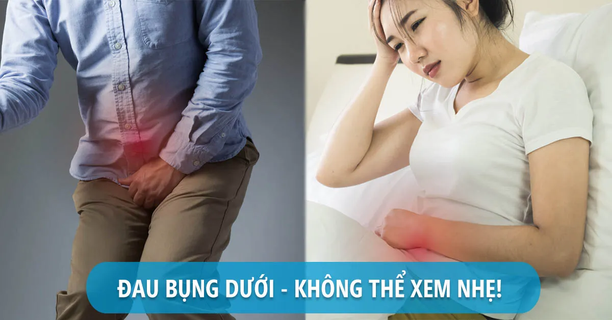 Đau bụng dưới là biểu hiện bệnh gì?