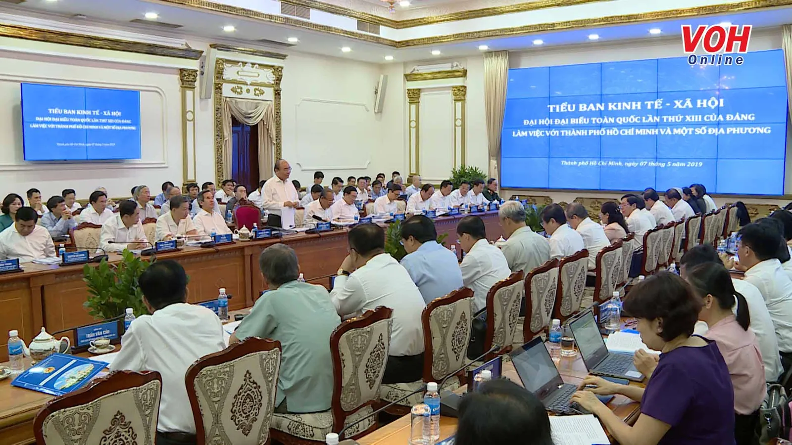 Tiểu ban Kinh tế - Xã hội làm việc với TPHCM và các một số địa phương