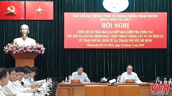 Kết quả kiểm tra công tác thu hồi tài sản trong nhiều vụ án hình sự về tham nhũng