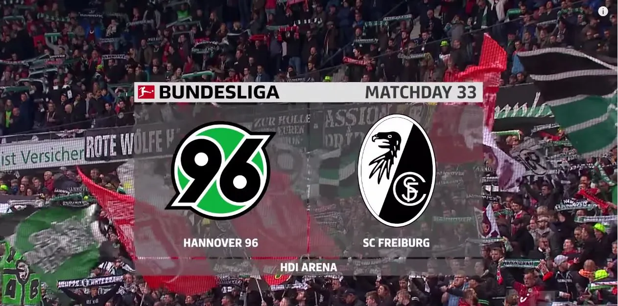 Hannover 96 3 - 0 Freiburg (Bundesliga 2018/19 - Vòng 33)