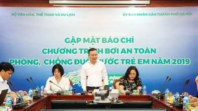 Lễ phát động Chương trình bơi an toàn phòng, chống đuối nước trẻ em năm  2019