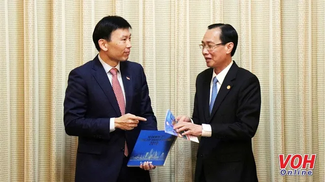 TPHCM và Singapore tăng cường hợp tác trên nhiều lĩnh vực