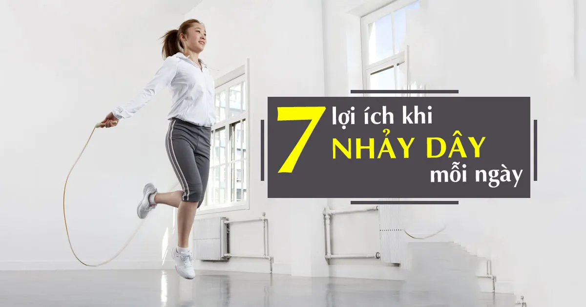 Nhảy dây có tác dụng gì cho sức khỏe và vóc dáng?
