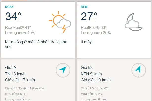 Dự báo thời tiết TPHCM hôm nay 18/5: ngày nắng, lượng UV ở mức 11 - mưa dông 