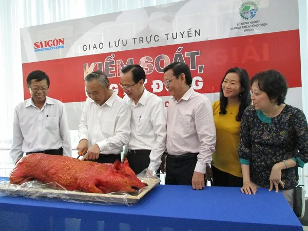 Giao lưu trực tuyến Kiểm soát, ứng xử đúng về bệnh dịch tả heo châu Phi