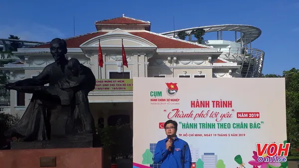 Đoàn Khối Dân – Chính – Đảng TPHCM thực hiện Hành trình theo chân Bác