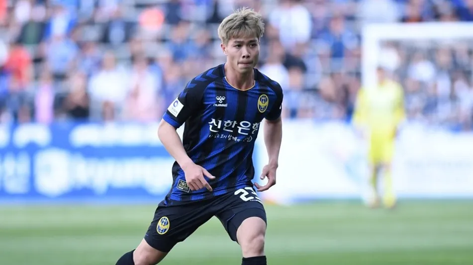 Công Phượng mờ nhạt trong ngày Incheon United tiếp tục bại trận