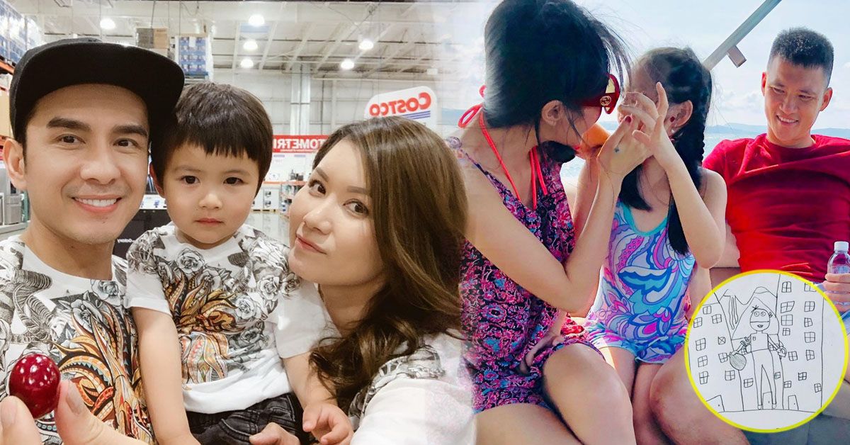 Gia đình Đan Trường diện đồ tông xuyệt tông, Thủy Tiên choáng  vì con gái đam mê nghề ăn cướp