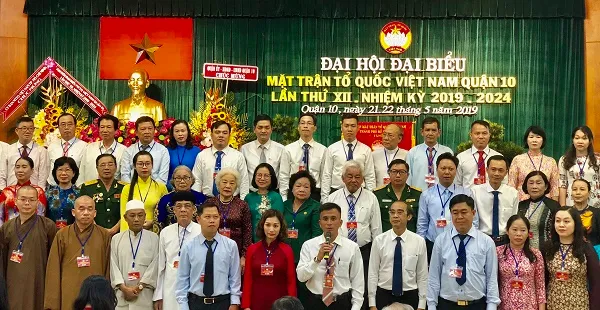 Đại hội Đại biểu MTTQ Việt Nam Quận 10 lần thứ XII, nhiệm kỳ 2019-2024