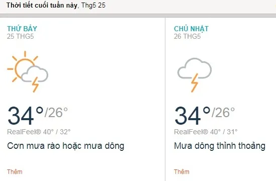 Dự báo thời tiết TPHCM cuối tuần 25-26/5: Trời có mưa dông vào trưa chiều, Chủ Nhật mưa nhiều hơn