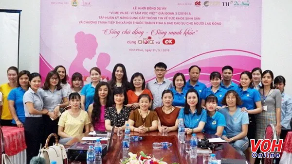 Khởi động dự án “Vì mẹ và bé - Vì tầm vóc Việt”