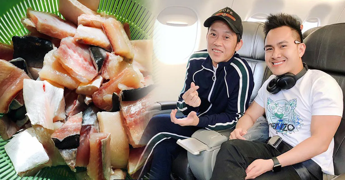 Hoài Linh sang Mỹ thăm con nhưng vẫn không quên mang theo cá khô để dùng bữa