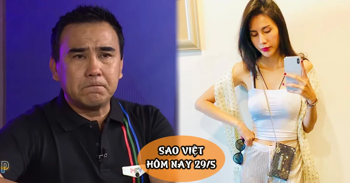 Sao Việt hôm nay 29/5: Quyền Linh nhớ về thời gian khó khăn, Thủy Tiên lộ thân hình gầy nhom