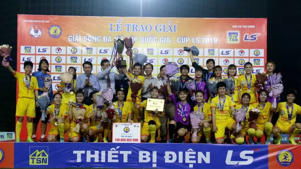 Phong Phú Hà Nam trở thành nhà vô địch đầu tiên tại Cúp quốc gia 2019