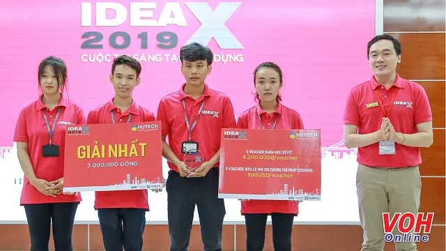 Sinh viên HUTECH giành giải Quán quân cuộc thi sáng tạo IDEA-X 2019