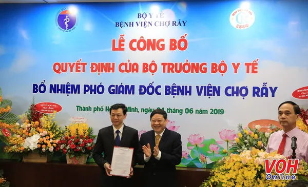 Bổ nhiệm Phó giám đốc Bệnh viện hạng Đặc biệt trực thuộc Trung ương