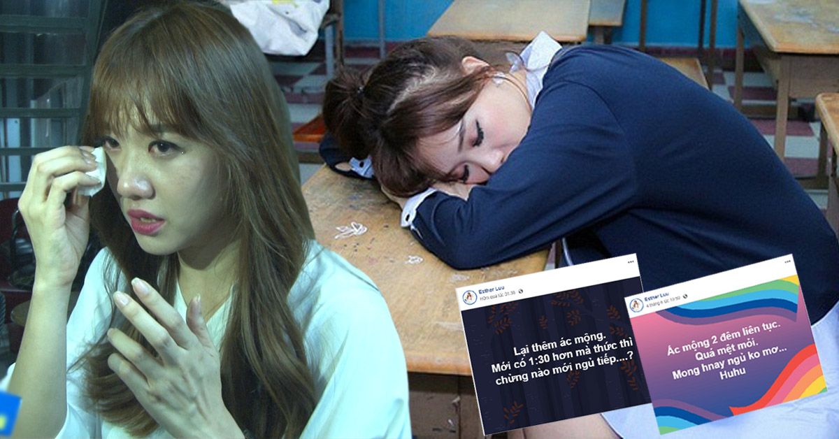Hari Won liên tiếp gặp ác mộng và mất ngủ khiến người hâm mộ lo lắng