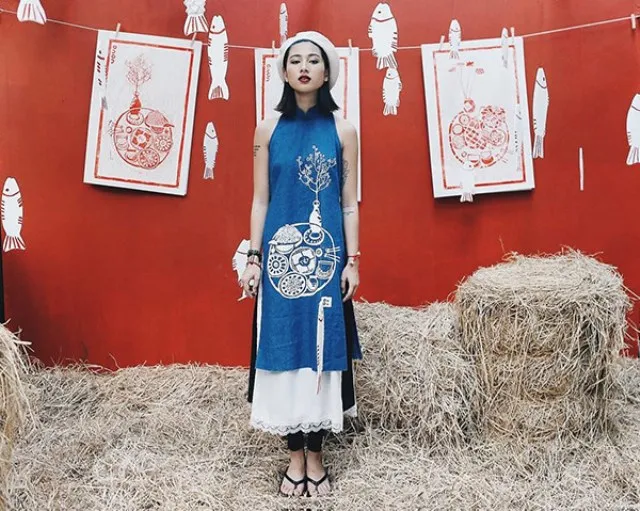 Sẽ trình diễn show thời trang đặc biệt về áo dài được thiết kế từ vải Jeans