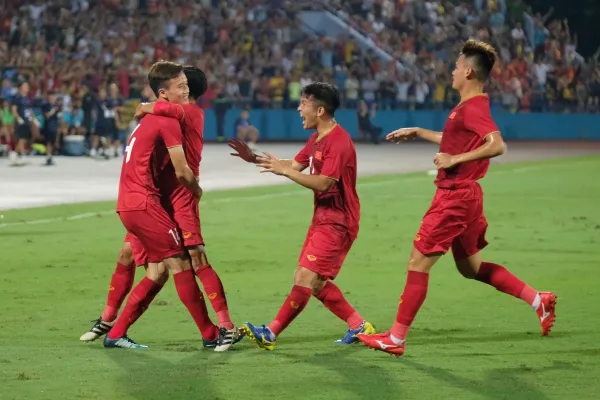 Những hình ảnh đặc sắc trong trận giao hữu U23 Việt Nam vs U23 Myanmar